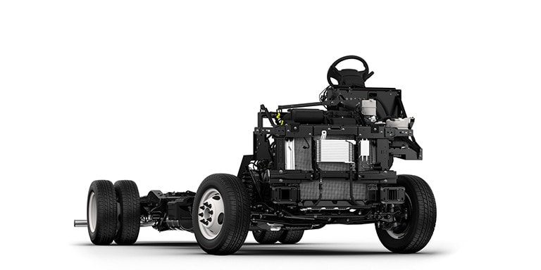 2025 Ford F-Series Stripped Chassis F-59 side profile angle shown